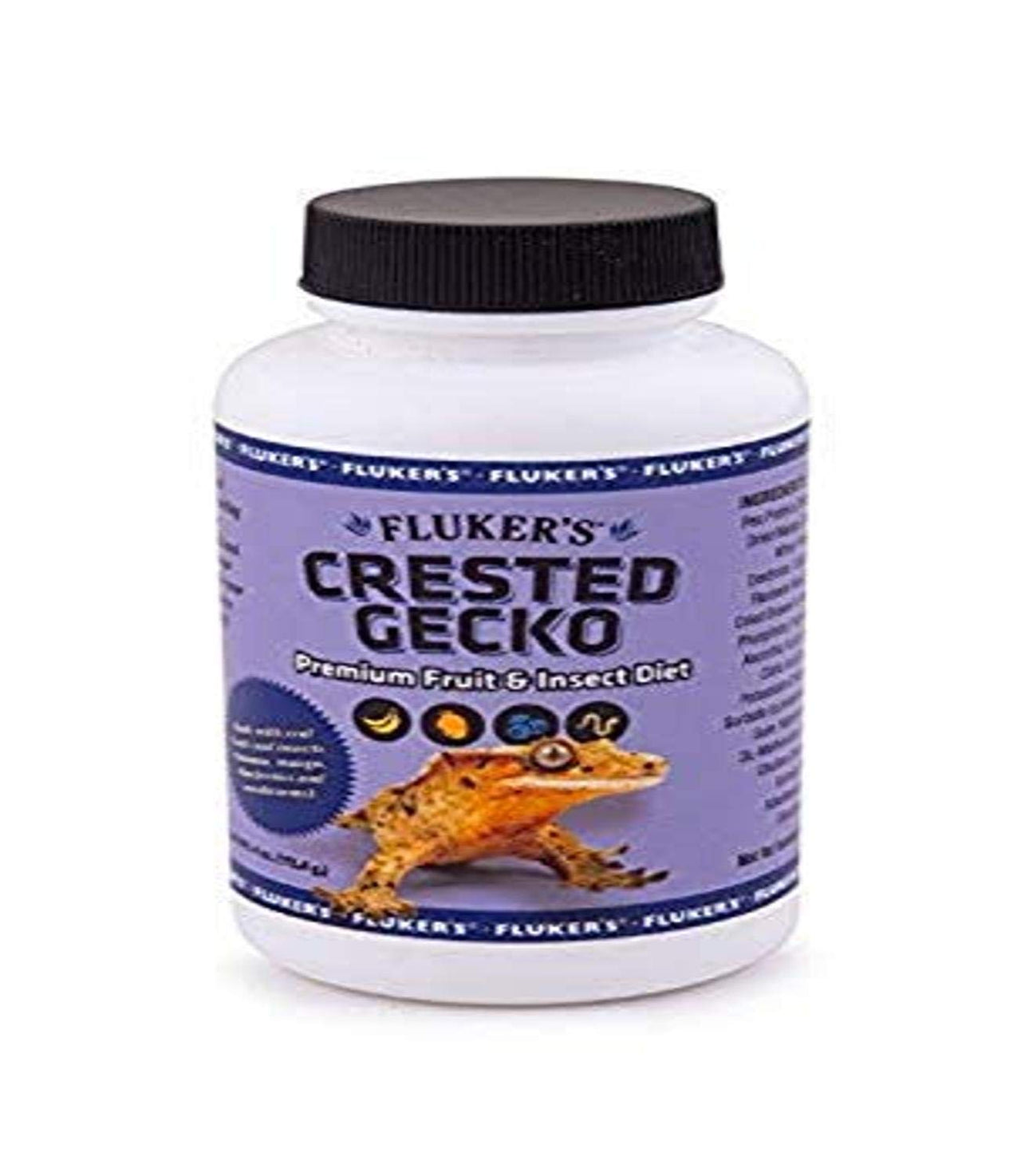 Fluker's Premium Crested Gecko Diet, Fruit & Insect Flavor, 4 oz