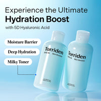 Thumbnail for Torriden DIVE IN Skin Booster 200ml (6.76 fl. oz.) | Deep Nourishing Facial Toner for Dry, Sensitive Skin | Hyaluronic Acid, Panthenol, Ceramide