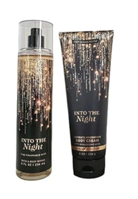 Thumbnail for Bath & Body Works - Into the Night - Fine Fragrance Mist and Ultra Shea Body Cream - Full Size (Packaging Varies)