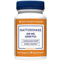 Thumbnail for The Vitamin Shoppe Nattokinase Antioxidant Support for Cardiovascular Health (60 Vegetable Capsules)