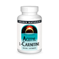 Thumbnail for Source Naturals Acetyl L-Carnitine 500mg, 60 Tablets