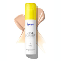 Thumbnail for Supergoop! Zincscreen - 1.7 fl oz - SPF 40 PA+++ Mineral Face Lotion & Broad Spectrum Sunscreen - Non-nano Zinc Oxide for Daily UV Protection - Lightweight, Blendable Formula with Pink Hue