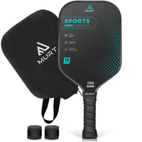Thumbnail for MURT Pickleball Paddle, T700 Carbon Fiber Pickleball Paddles with Cover,2024 USAPA Approved, High Grit & Spin, Honeycomb Core, Pickleball Gifts, 16mm