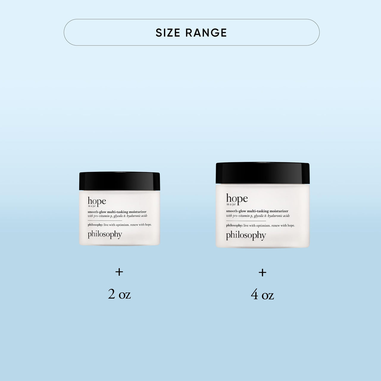 philosophy renewed hope in a jar smooth-glow moisturizer 2 fl oz