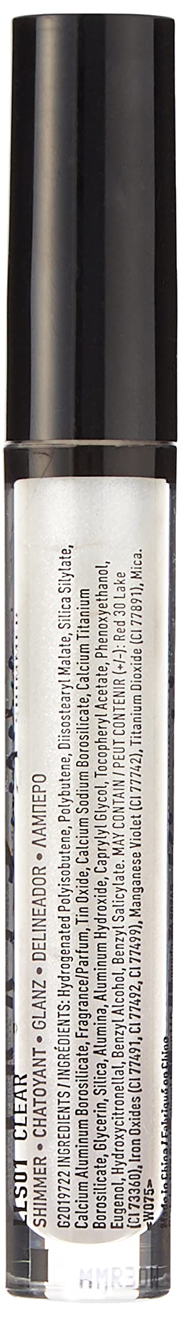 NYX PROFESSIONAL MAKEUP Lip Lingerie Shimmer, Lip Gloss - Clear