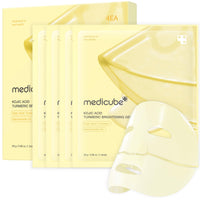 Thumbnail for medicube Jelly Gel Mask with Brightening Kojic Acid Turmeric | Overnight Face Mask for Glass Glow Skin | Elasticity, Hydrating, Firming and Radiance Boosting | Korean Skincare, 28g x 4ea