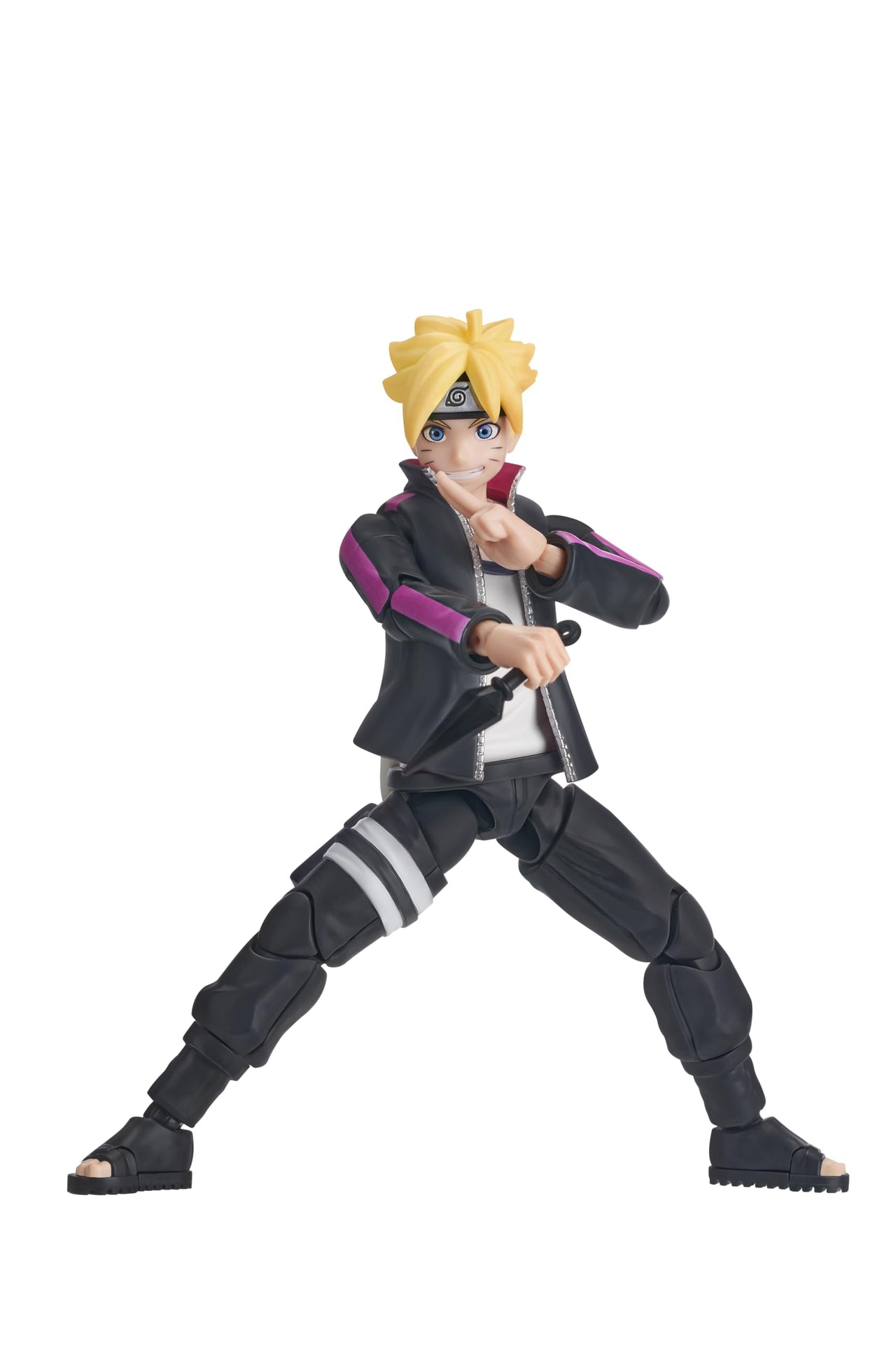 BLOKEES - Naruto CC01 Boruto Uzumaki - Model Kit - Assembly Required - No Tools - No Paint - No Glue - No Cutting - Age 14+