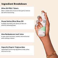 Thumbnail for Stratia Velvet Cleansing Milk - Gentle Cream Face Cleanser, Moisturizing & Non-Foaming with Chamomile, Olive Oil & Aloe Vera, 4 Fl Oz