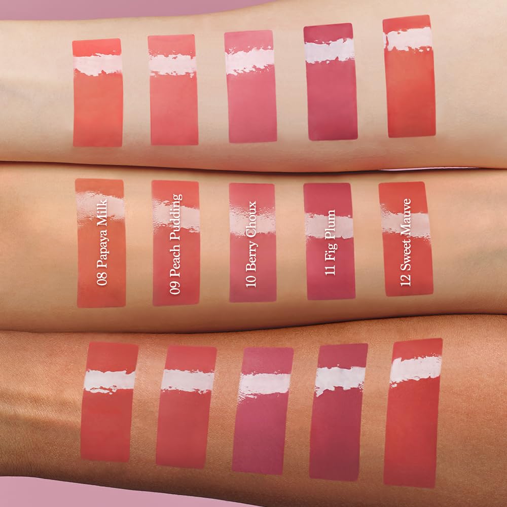 dasique Juicy Dewy Tint (11 Fig Plum) 0.12 oz | Light Application with moisture | Long Lasting & wearing Glossy Lip Stain, Non-sticky | Vegan, Cruelty-free | Korean makeup | stocking stuffers
