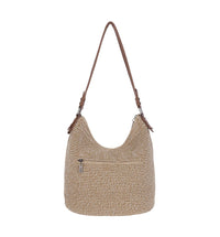 Thumbnail for The Sak Sequoia Hobo Bag - Hand Crochet Women's Handbag for Everyday & Travel - Durable, Large Purse With Shoulder Bag Strap & Zipper Pocket - Bamboo