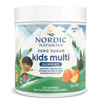 Thumbnail for Nordic Naturals Zero Sugar Kids Multi Gummies, Orange Lemon - 120 Gummies - Great-Tasting Multivitamin for Ages 4+ - Supports Growth & Development - Non-GMO, Vegetarian - 30 Servings