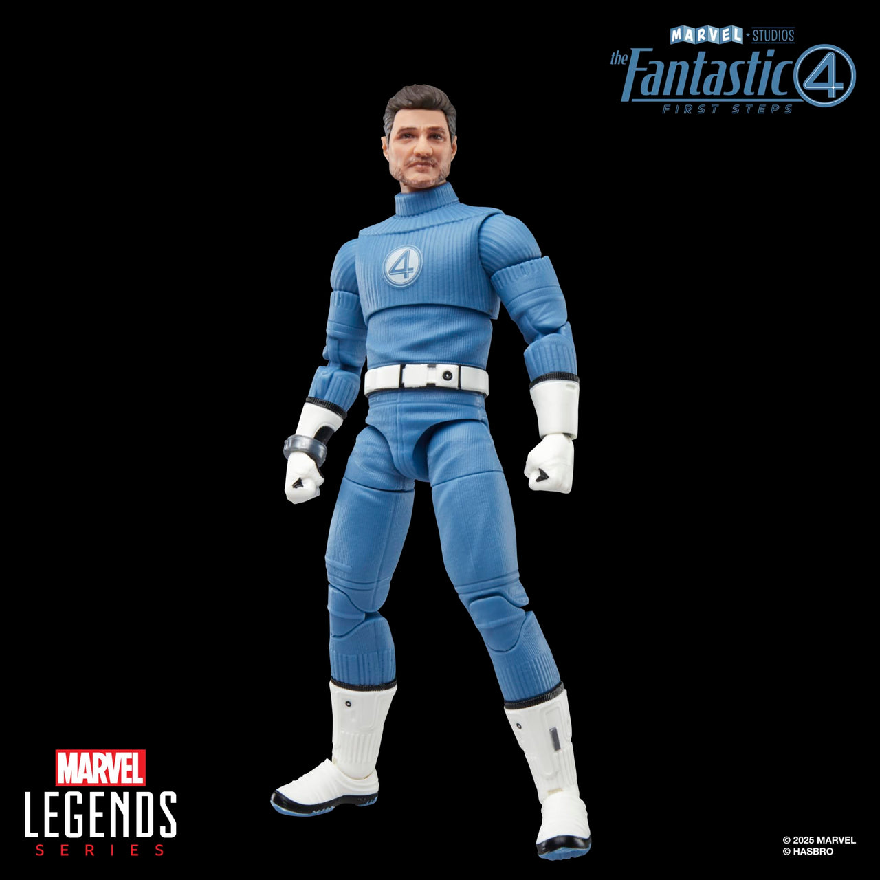 Marvel Legends Series Mister Fantastic, The Fantastic Four: First Steps Movie, Reed Richards Collectible 6 Inch Action Figure Toy