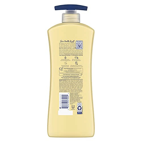 Vaseline Intensive Care Body Lotion Nourishing Moisture 4 Count for Dry Skin, with Ultra-Hydrating Lipids + Pure Oat Extract 20.3 oz
