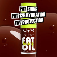 Thumbnail for NYX PROFESSIONAL MAKEUP Fat Oil Lip Drip, Moisturizing Lip Oil Gloss, Vegan Tinted Formula, Up to 12 HR Hydration - Status Update (Rich Chocolate)