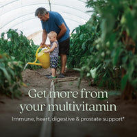 Thumbnail for New Chapter Men's Multivitamin 50 Plus for Brain, Heart, Digestive, Prostate & Immune Support with 20+ Nutrients + Astaxanthin - Every Man's One Daily 55+, Gentle on The Stomach - 72 ct