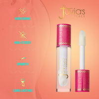 Thumbnail for Juvia's Place Lip Gloss Glass It's Glass - Clear, Super Shine,16 oz., Plump, Long Lasting Non-Sticky Luscious High Shine, Glides on Richly Glossy and Smooth