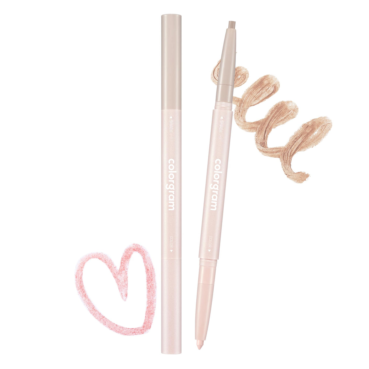 COLORGRAM Under Eye Highlighter Stick 02 Cool Tone | Silky-Smooth Long-Lasting Highlighter & Contouring Stick for Smudge-Proof, Shining Daily Makeup | K-Beauty Face Highlighters & Luminizers