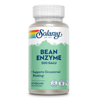 Thumbnail for SOLARAY Bean Enzyme 300 GalU - Alpha Galactosidase Digestive Enzymes for Women and Men - Digestive Health Supplement - Supports Occasional Bloating for Adults - 60 Servings, 60 VegCaps