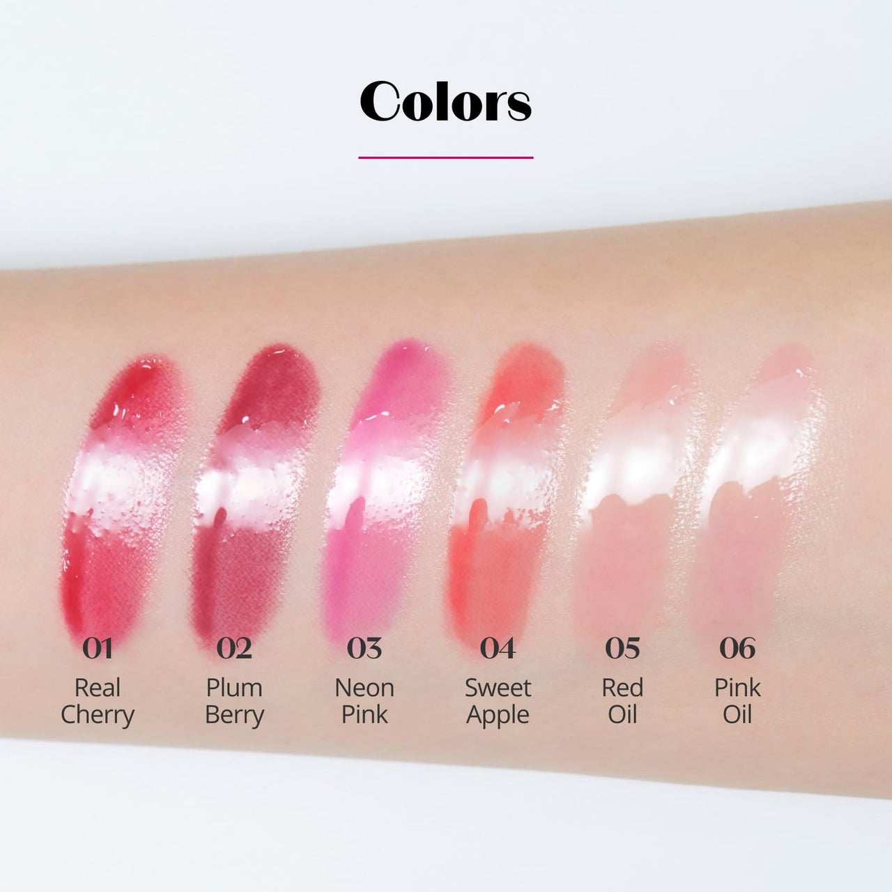 ETUDE Dear Darling Oil Tint #2 Plum Berry 4g | High Moisturizing and Strong Hydrating Lip Oil/Lip Gloss | Smooth and Moist Lips | Non-Sticky Lip Oil Tint For Dry Lips | K-beauty