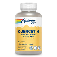 Thumbnail for SOLARAY QBC Plex | Quercetin & Bromelain Plus Vitamin C | Year Round Immune Function & Respiratory Health Support | Non-GMO & Vegan | 120 VegCaps
