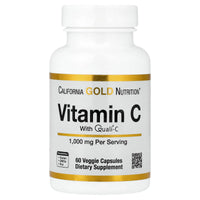 Thumbnail for Lake Avenue Vitamin C, Quali-C, 1,000 mg, 60 Veggie Capsules
