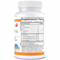 Thumbnail for Nordic Naturals ProOmega 2000 Jr., Strawberry Flavor - 60 Soft Gels - 1120 mg Omega-3 - Ultra Potent Fish Oil - EPA & DHA - Promotes Brain, Heart, & Immune Health - Non-GMO - 30 Servings