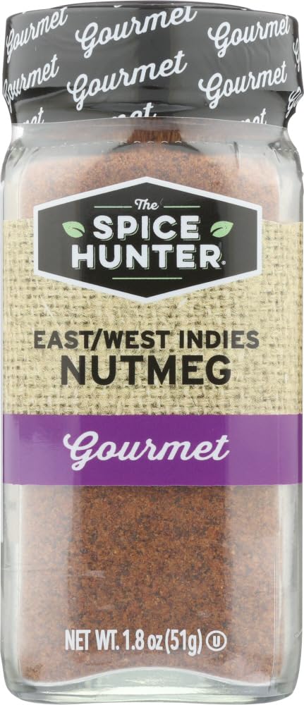 The Spice Hunter Ground Nutmeg, 1.8-Ounce Jar (Pack of 3)
