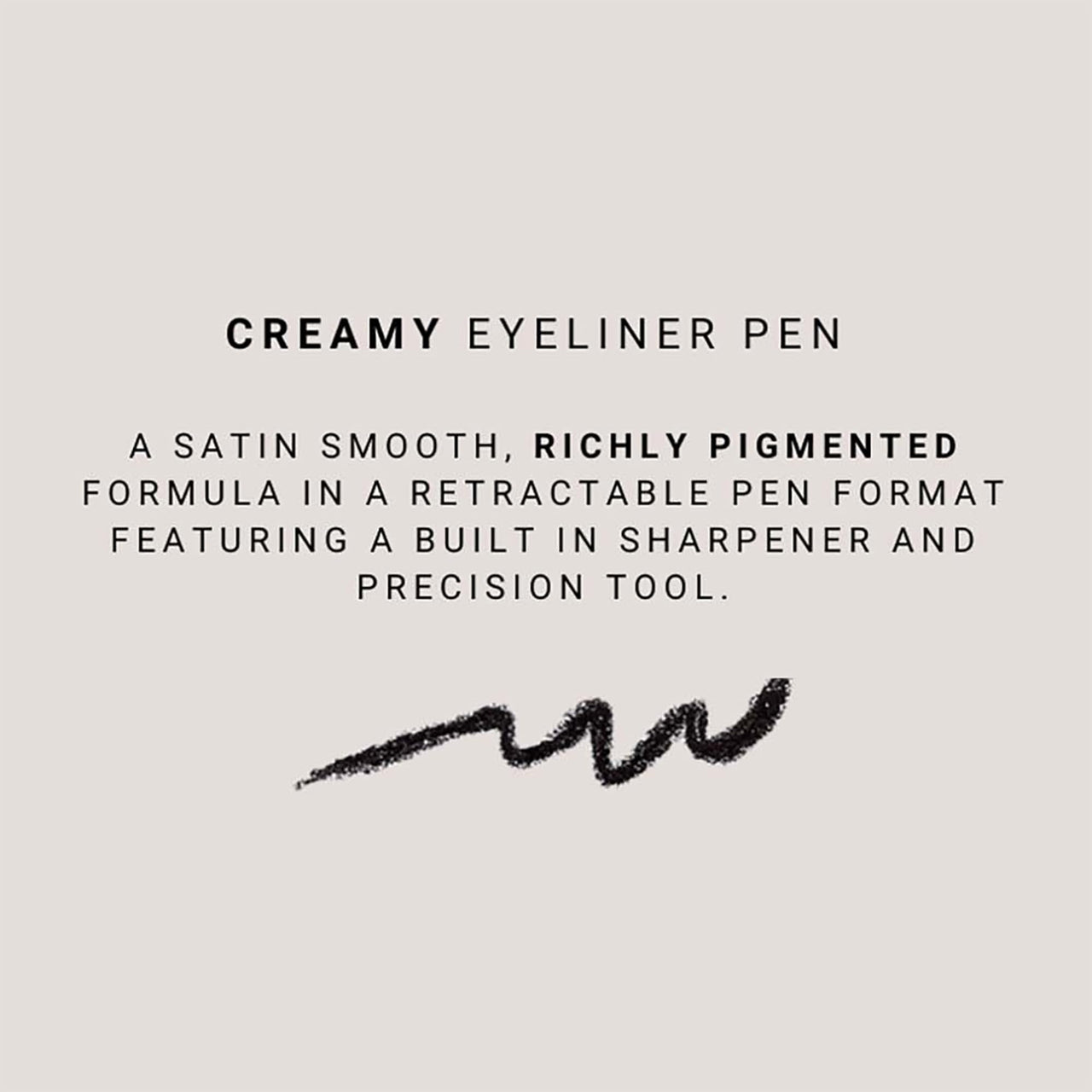 IDUN Minerals Creamy Eyeliner - Precision Pen for Flawless Eye Looks - Skin Nourishing Mineral Formula - Fine Tipped Point and Angled Smudging Tool for Sharp or Smoky Designs - 104 Aska - 0.012 oz