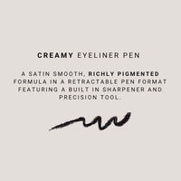 Thumbnail for IDUN Minerals Creamy Eyeliner - Precision Pen for Flawless Eye Looks - Skin Nourishing Mineral Formula - Fine Tipped Point and Angled Smudging Tool for Sharp or Smoky Designs - 104 Aska - 0.012 oz
