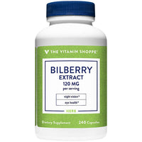 Thumbnail for The Vitamin Shoppe Bilberry Extract 120MG, Antioxidant That Promotes (240 Capsules)