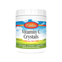 Thumbnail for Carlson - Non-GMO Vitamin C Crystals, 2000 mg, Vitamin C Powder, Immune Support, Antioxidant, 35 oz (1000 g)