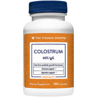 Thumbnail for The Vitamin Shoppe Colostrum 40% IGG Supports Immune Health, (120 Capsules)