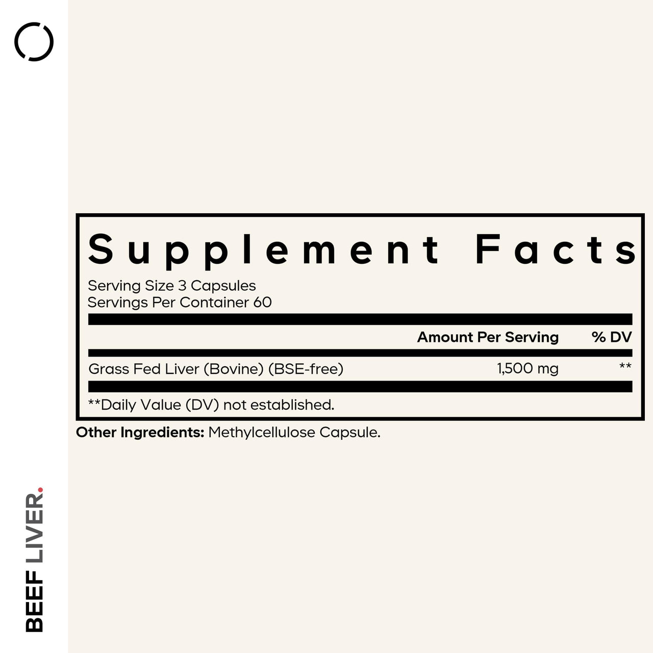 Codeage Grass Fed Beef Liver Supplement Superfood, Freeze Dried, Non-Defatted, Desiccated Glandulars Bovine Pills, Pasture Raised Beef Vitamins, Non-GMO Liver Meat, 180 Capsules