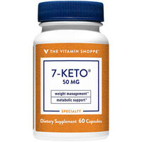 Thumbnail for The Vitamin Shoppe 7-Keto Promotes Fat Metabolism, Can Used (60 Capsules)