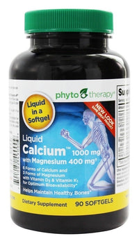 Thumbnail for Phyto Therapy, Liquid Calcium Single, 90 Count