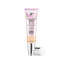 Thumbnail for IT Cosmetics CC+ Cream Illumination (Light Medium) - Radiant Full Coverage Foundation With SPF 50+, Color Corrector & Hydrating Anti-Aging Serum, Hydrolyzed Collagen + Peptides - 1.08 fl oz