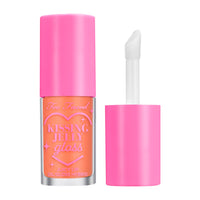 Thumbnail for Too Faced Kissing Jelly Lip Oil + Gloss | Hydrating Lip Serum Treatment with Jojoba Oil for Instant Moisture and Glossy Shine, 0.15 Fl Oz, Peach Rings