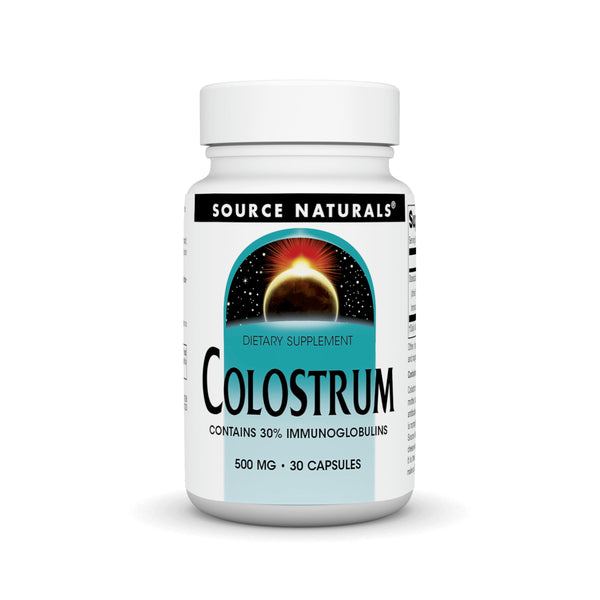 Source Naturals Colostrum Contains 30 Percent Immunoglobulins - 30 Capsules