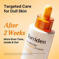 Thumbnail for Torriden CELLMAZING Vita C Ampoule 30ml (1.01 fl.oz.) | Refining Sagging Pores and Skin Texture | 5D Vitamin C, Seaweed Complex, Panthenol | Korean Facial Serum