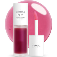 Thumbnail for NOONI Korean Vegan Appleseed Lip Oil - Applefig | Long-Lasting, Moisturizing, Plumping, Revitalizing for Dry Lips, Waterproof, No Peel Off, Hydrating, Nourishing, Mother's Day, 0.12 FL Oz