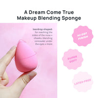 Thumbnail for AOA Studio Collection makeup Sponge Set Latex Free and High-definition Set of 6 makeup Wonder blender For Powder Cream and Liquid, Super Soft Wonder Beauty Cosmetic