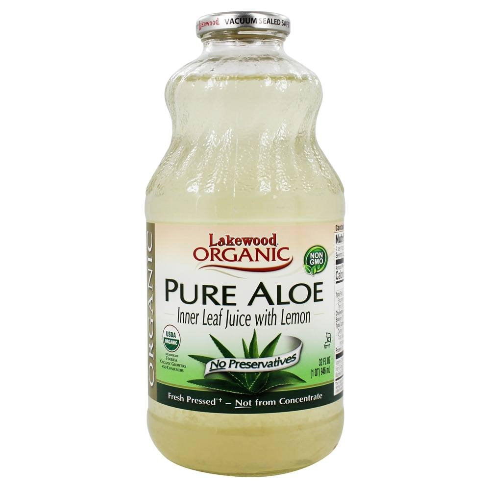 Lakewood, Organic Aloe Vera Juice, 32 Fl Oz