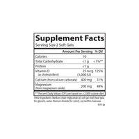 Thumbnail for Carlson - Cal-Mag Gels, 2:1 Calcium to Magnesium Ratio, Bone Support, Energy Production, 100 Soft gels