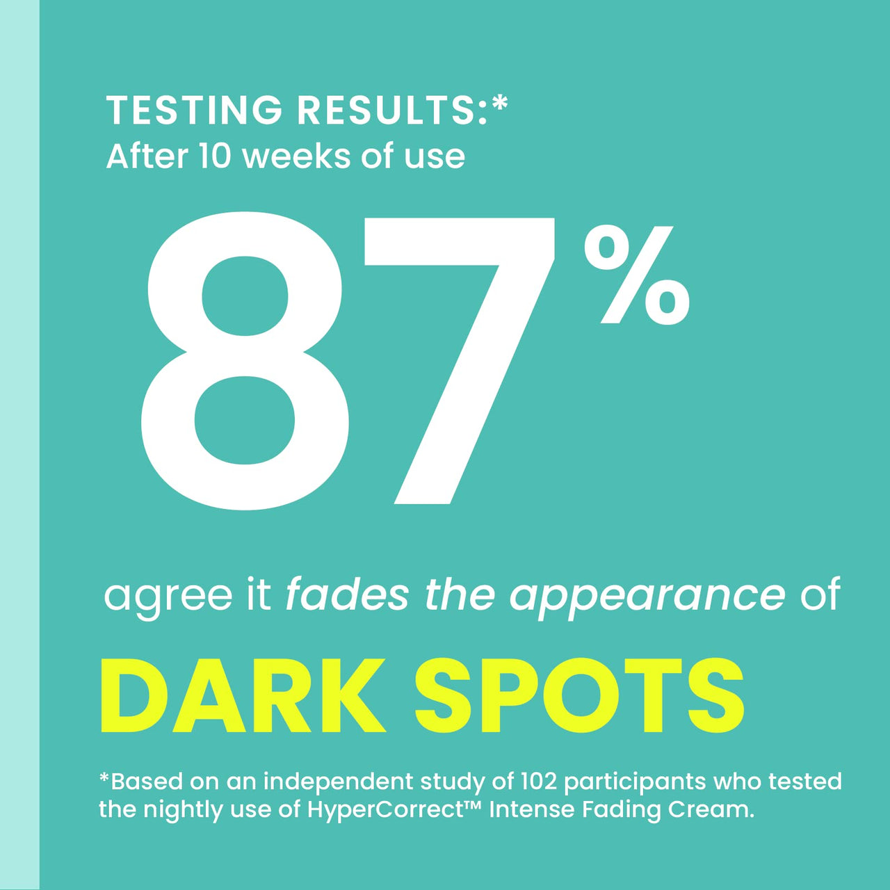 Urban Skin Rx Pro Strength HyperCorrect Intense Cream, Formulated with Cysteamine & Niacinamide, Pre-Cleanse Treatment Helps Improve the Appearance of Post-Acne Scars & Uneven Skin Tone, 1.7 Oz