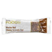 Thumbnail for California Gold Nutrition Foods, Mocha Nut Chewy Granola Bars, 12 Bars, 1.4 oz (40 g) Each