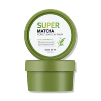 Thumbnail for SOME BY MI Super Matcha Pore Clean Clay Mask - 3.52Oz, 100g - Made from Match Water for Sensitive Skin - Skin Moisturizing Effect with Sebum and Pore Care - Korean Skin Care