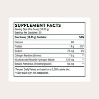 Thumbnail for THORNE - Collagen Fit - Unflavored Collagen Peptides Powder with Nicotinamide Riboside - 15g of Collagen Peptides and 14g Protein per Serving - NSF Certified for Sport - 17.8 Oz - 30 Servings