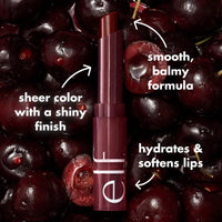 Thumbnail for e.l.f. Sheer Slick Lipstick, Hydrating Lipstick For Sheer Color With A Shiny Finish, Infused With Vitamin E, Vegan & Cruelty-free, Black Cherry