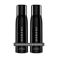 Thumbnail for Morphe Continuous Setting Mist - Micro-Fine Makeup Setting Spray with a Natural Radiant Finish - Helps Makeup Resist Caking or Fading & Increases Wear of Foundation (2 Count, 2.8 fl oz)
