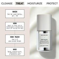 Thumbnail for Naturium Multi-Peptide Advanced Serum, Firming & Smoothing Face Serum for Fine Lines & Wrinkles with Advanced Multi-Peptide Blend, 1 oz